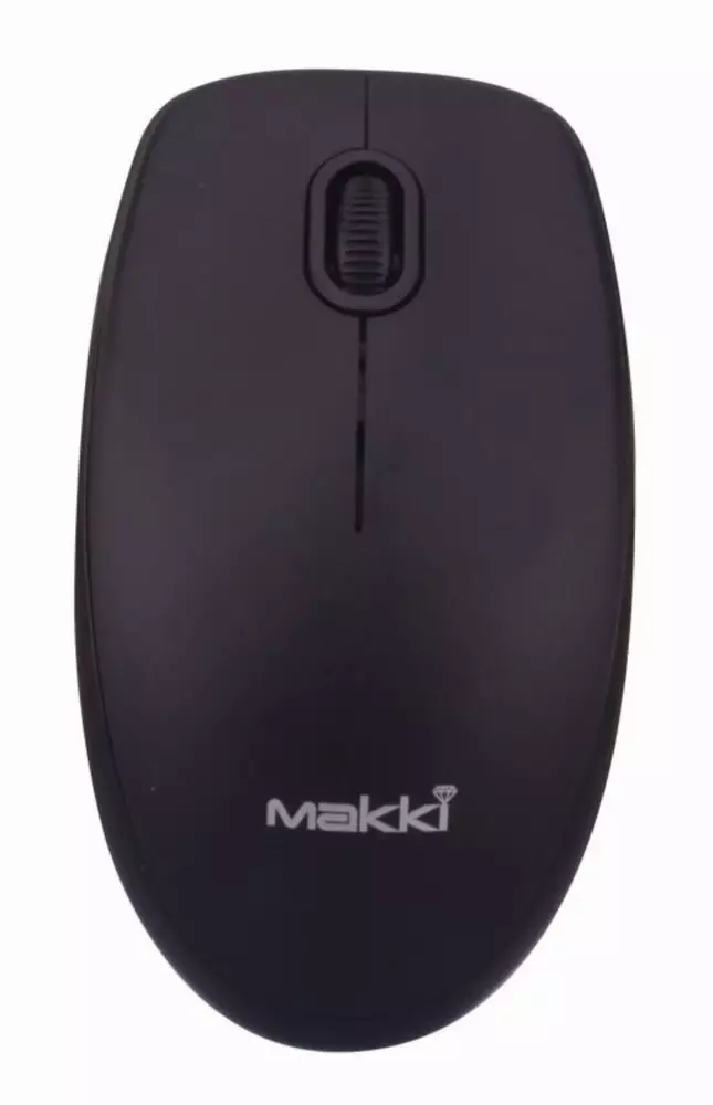 Мишка Makki MSX060 Wireless Mouse Black Безжична 