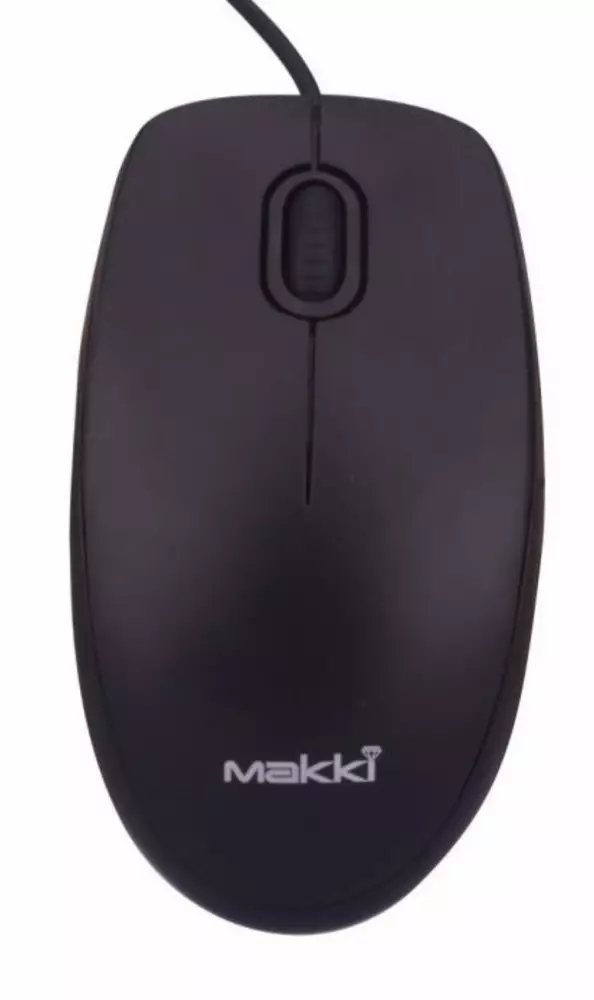  Мишка Makki MS009 Optical Wired Black