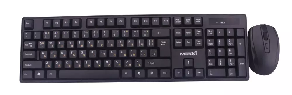 Комплект безжична клавиатура с мишка Makki KBX 008 BDS Wireless