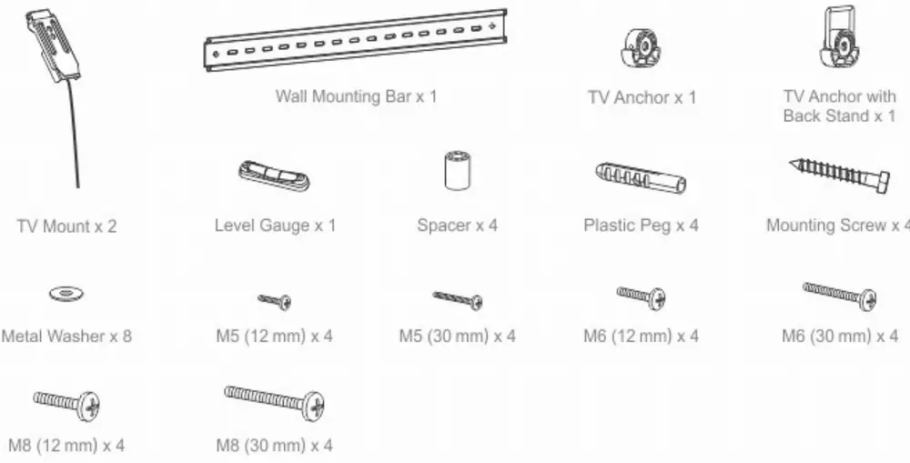 Arctic Стойка за телевизор TV Mount - TV Basic L - AEMNT00041A