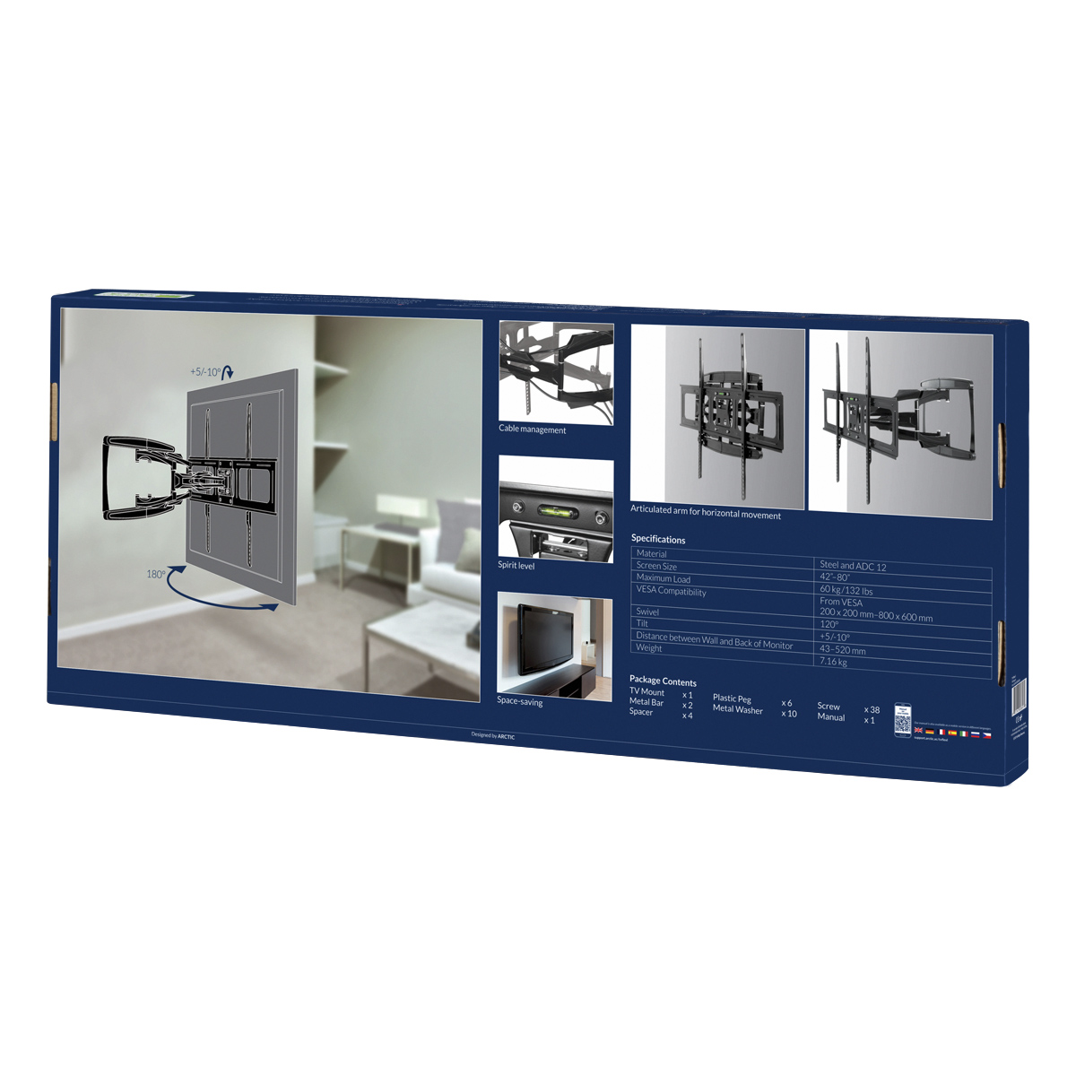 Arctic Стойка за телевизор TV Mount - TV Flex L - AEMNT00042A