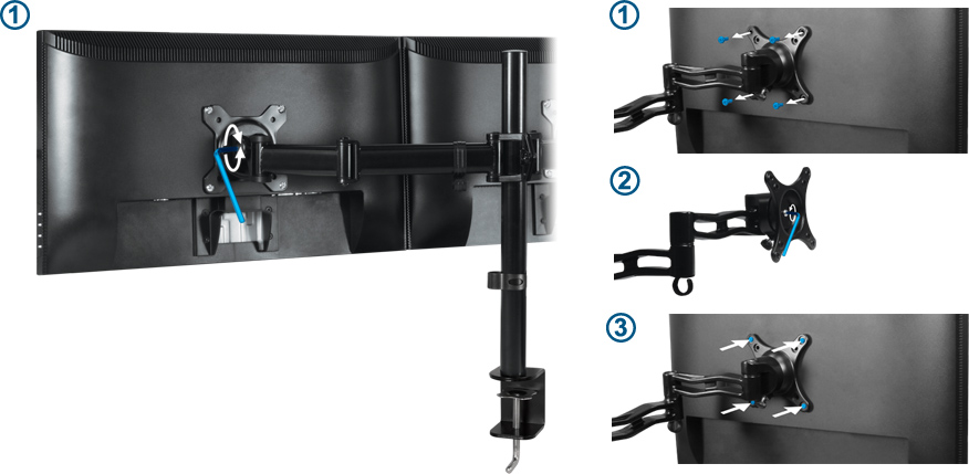 Arctic Стойка за монитор Desk Mount Monitor - Z2 BASIC