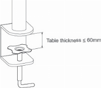 Arctic Стойка за монитор Desk Mount Monitor - Z2 BASIC
