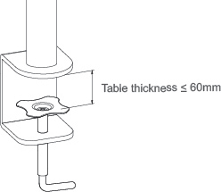 Arctic Стойка за монитор Desk Mount Monitor - Z2 BASIC