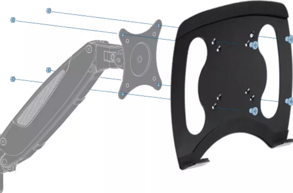 Arctic Лаптоп стойка Laptop holder LH1 for Z1-3D/ Z2-3D/W1-3D - AEMNT00036A