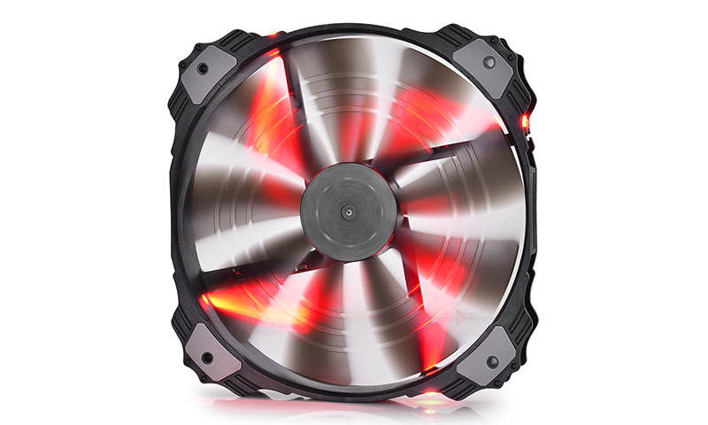 Вентилатор DeepCool 200mm Red LED - XFAN 200RD