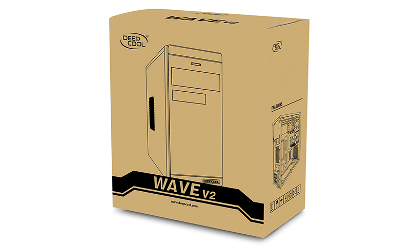 Кутия DeepCool WAVE V2 Black