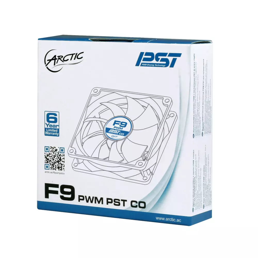 Вентилатор Arctic F9 PWM PST CO - 2Ball - 550-1800rpm
