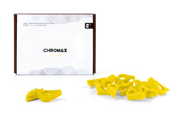 Анти-вибрационни подложки Noctua Fan Pads 16pcs NA-SAVP1 chromax.yellow