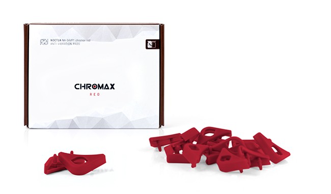 Анти-вибрационни подложки Noctua Fan Pads 16pcs NA-SAVP1 chromax.red