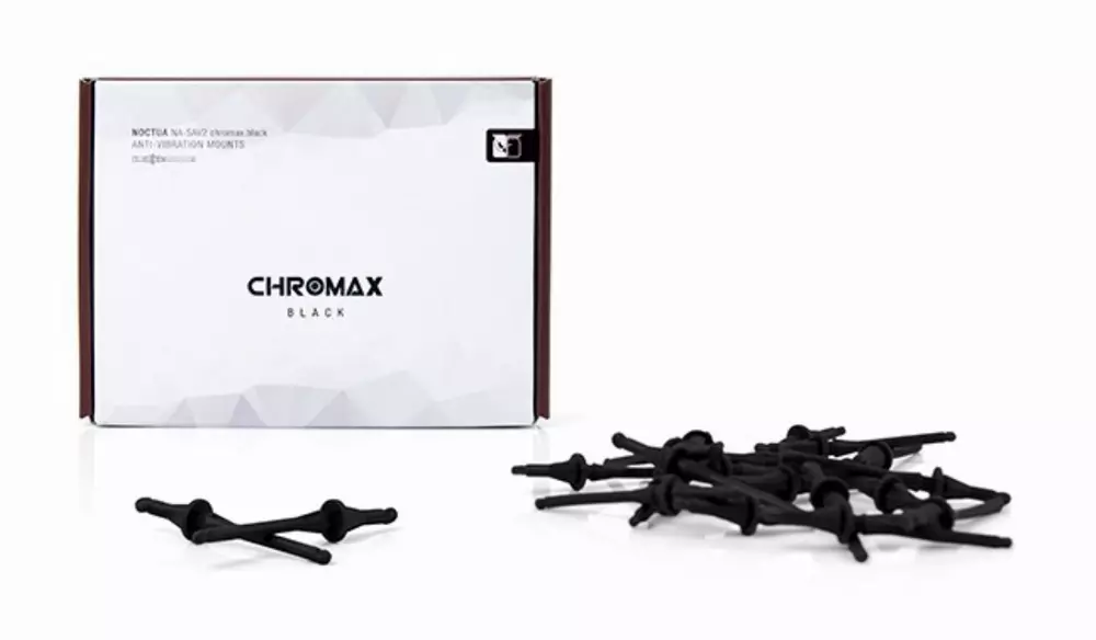 Анти-вибрационни крепежи Noctua Slics 20pcs - NA-SAV2 chromax black