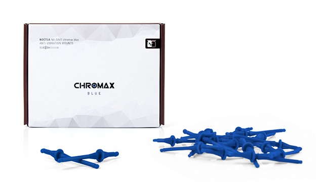 Анти-вибрационни крепежи Noctua Slics 20pcs - NA-SAV2 chromax blue