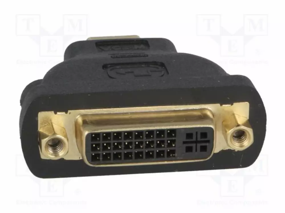VCom Адаптер Adapter HDMI M/DVI-D F 24+1 - CA311
