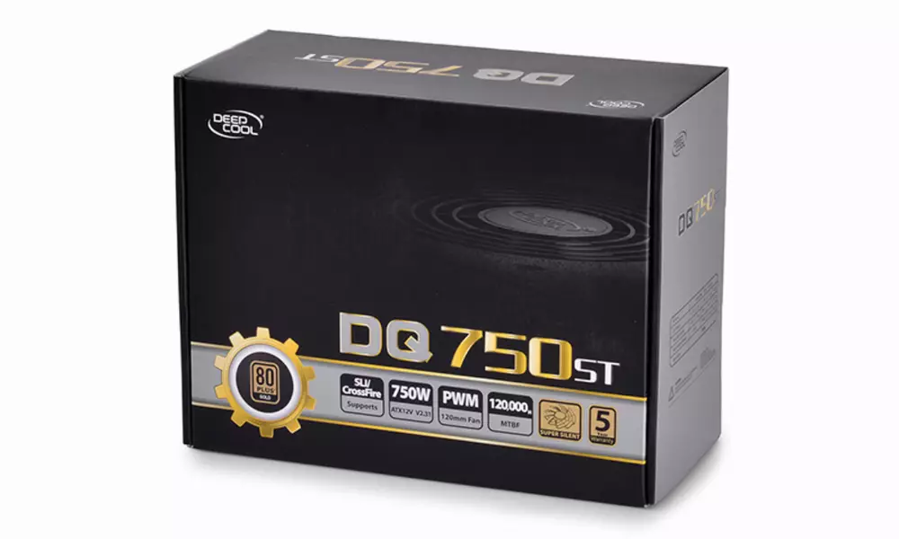 Захранване DeepCool DQ750ST 750W 80+ Gold Silent PSU