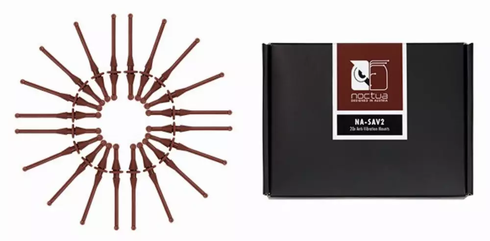 Αντι-δονητικά στηρίγματα Noctua Slics 20pcs NA-SAV2