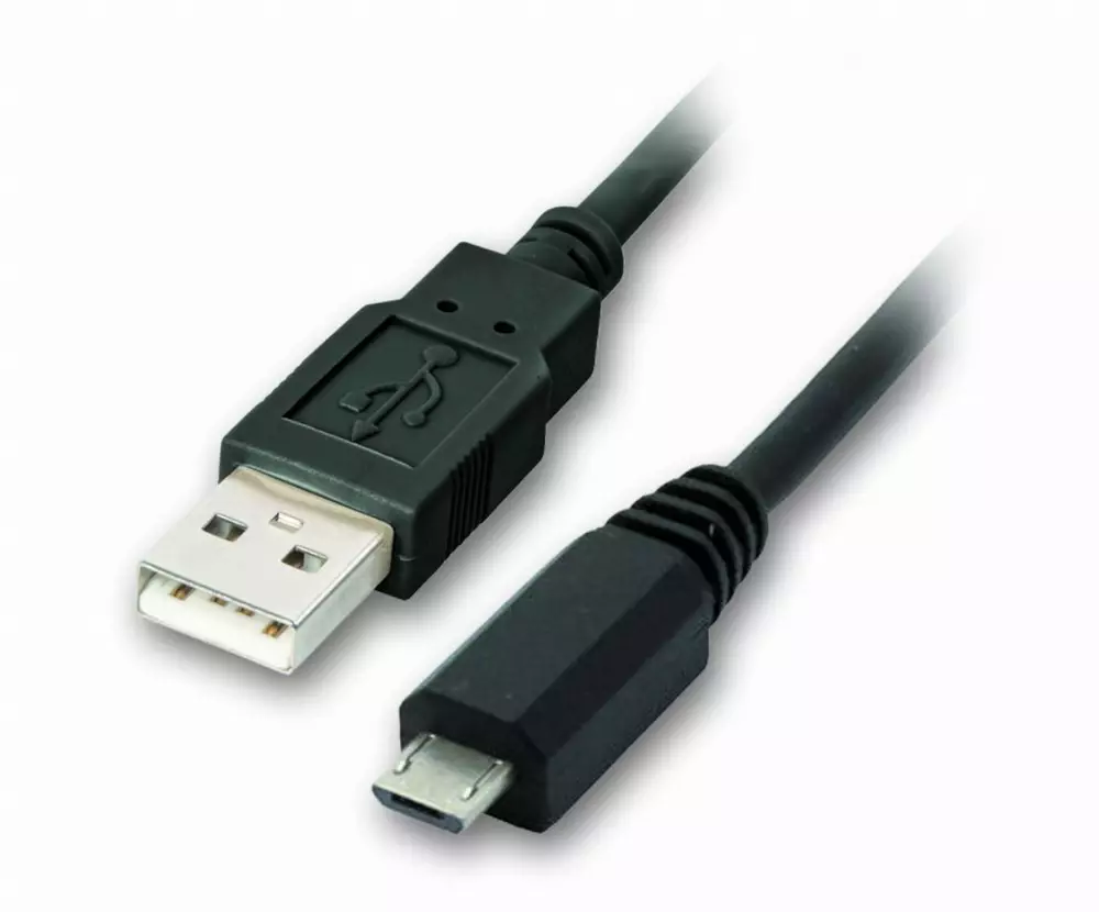 VCom Kabel USB 2.0 AM / Micro USB M 2.5A - CU271-1m