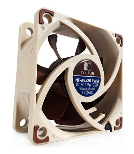Вентилатор Noctua 60x60x25mm PWM 550-3000rpm NF-A6x25-PWM