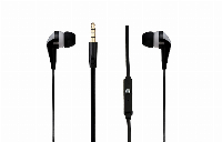 Amplify Слушалки Walk the Talk- In-earphones with mic Black & silver AM1101/BKG