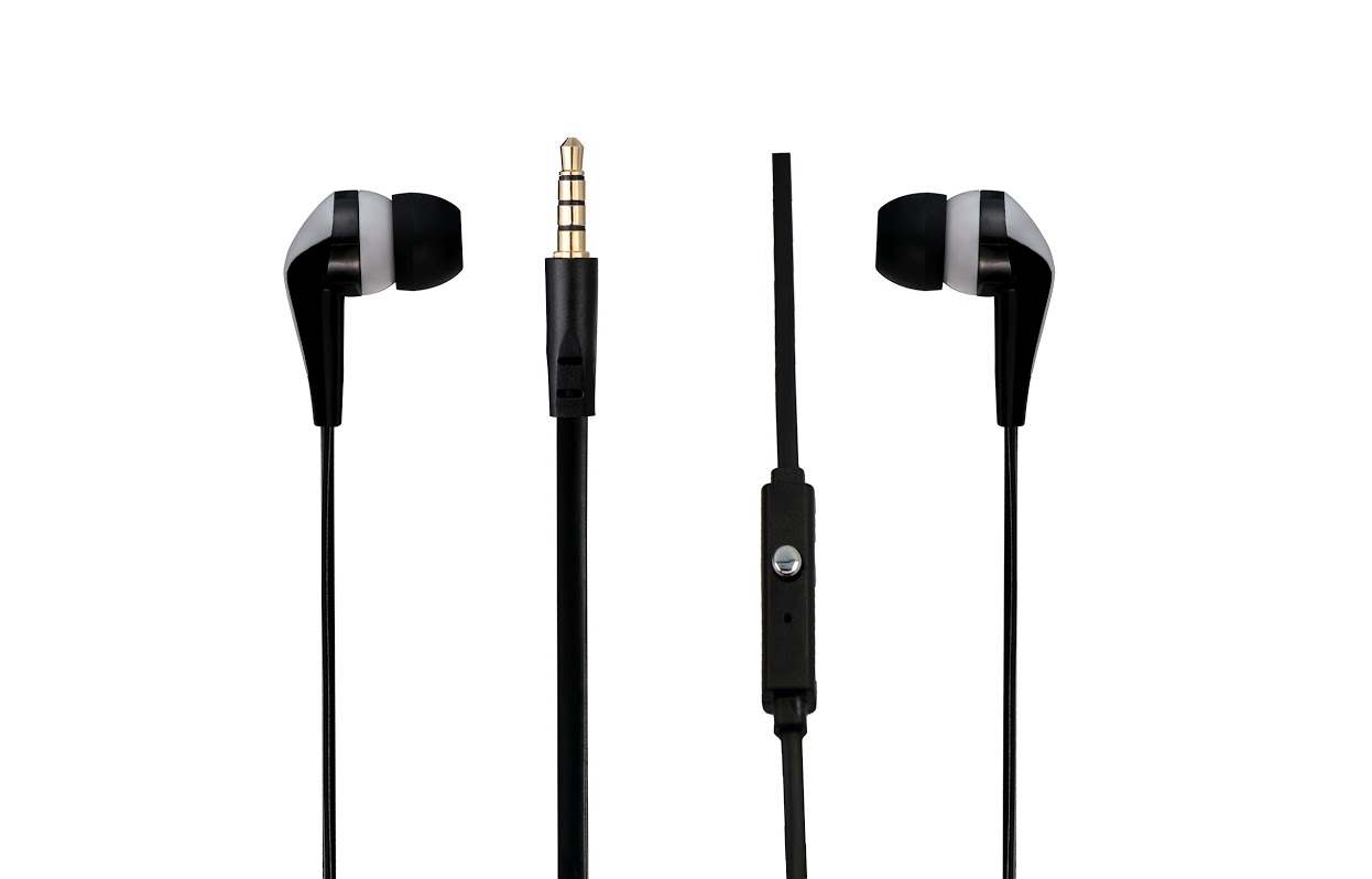 Amplify Слушалки Walk the Talk- In-earphones with mic Black & silver AM1101/BKG