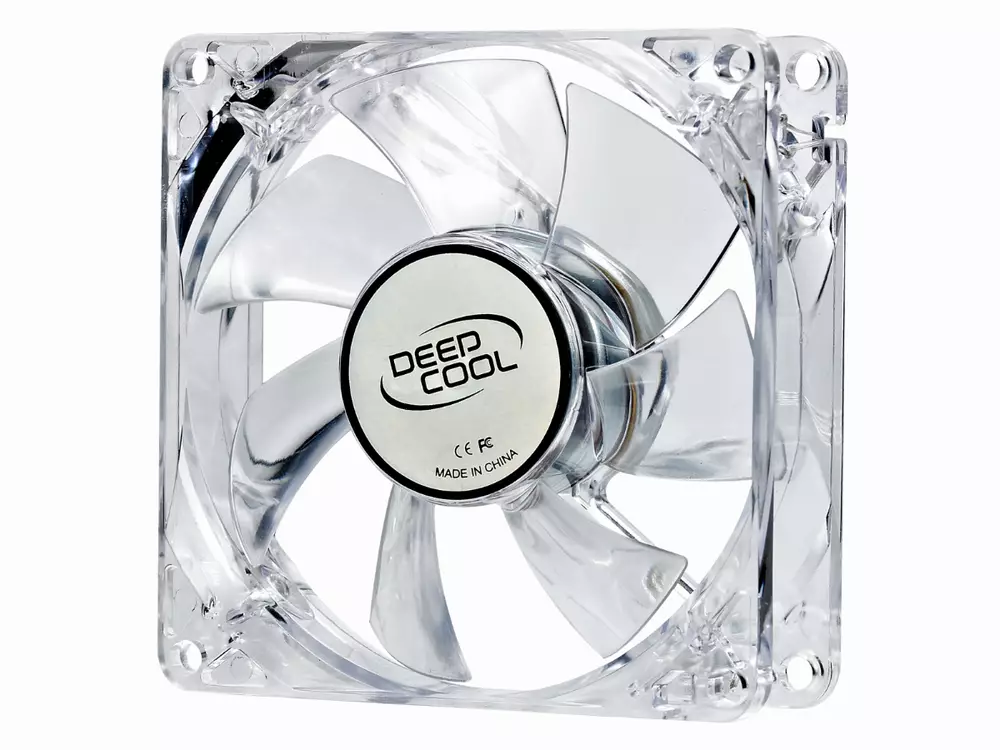 Вентилатор DeepCool 80mm Red LED Xfan 80L/R - 1800rpm