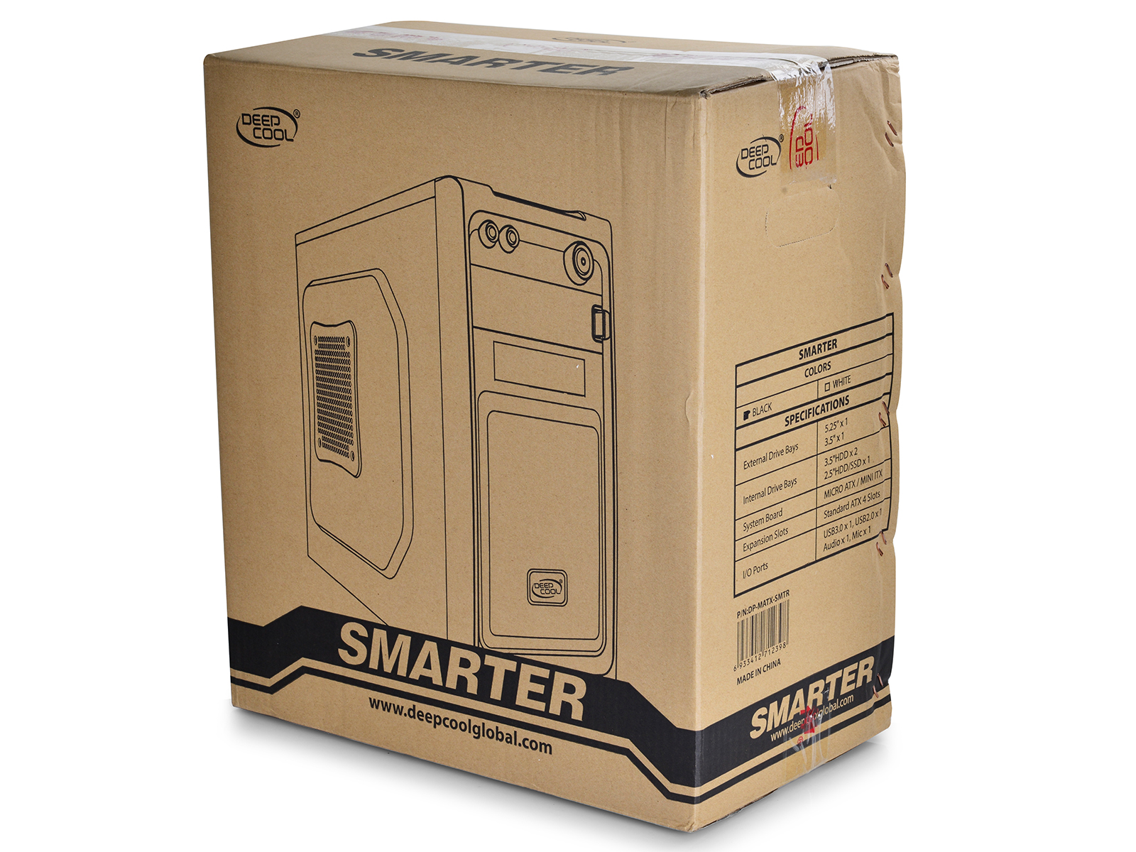 Кутия DeepCool SMARTER Black USB3.0