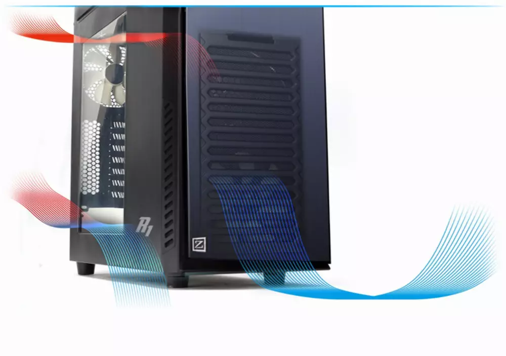 Кутия Zalman R1 Soundproof USB3.0