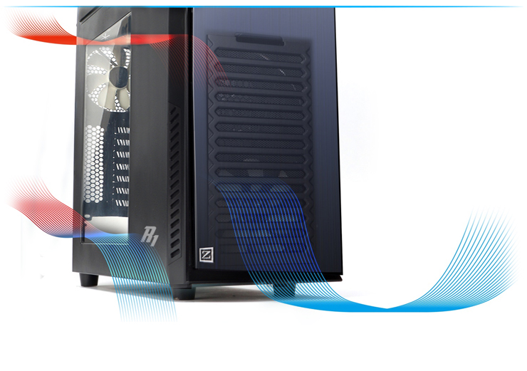 Кутия Zalman R1 Soundproof USB3.0