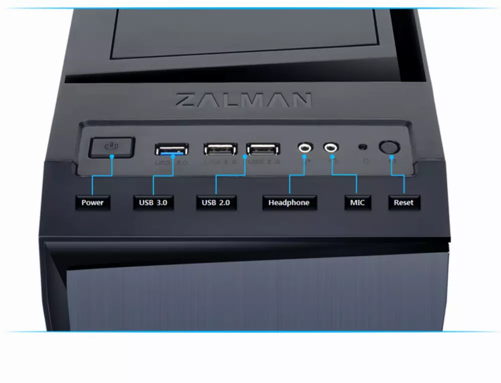 Кутия Zalman R1 Soundproof USB3.0