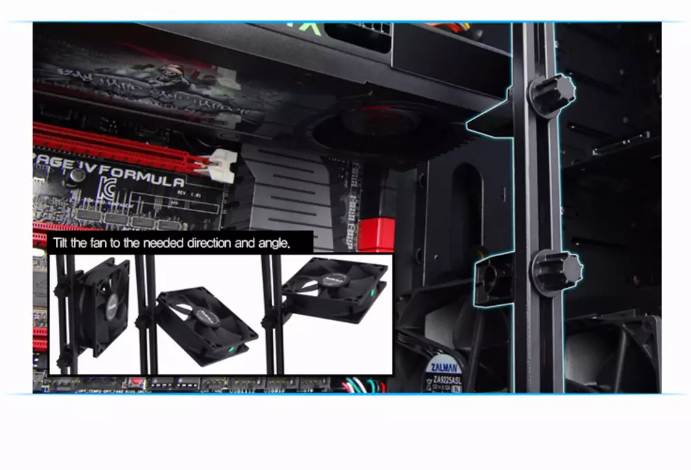 Кутия Zalman R1 Soundproof USB3.0