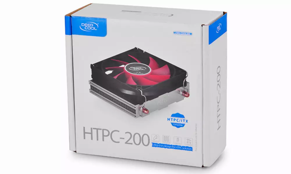 Охлаждане за процесор DeepCool Low Profile HTPC-200