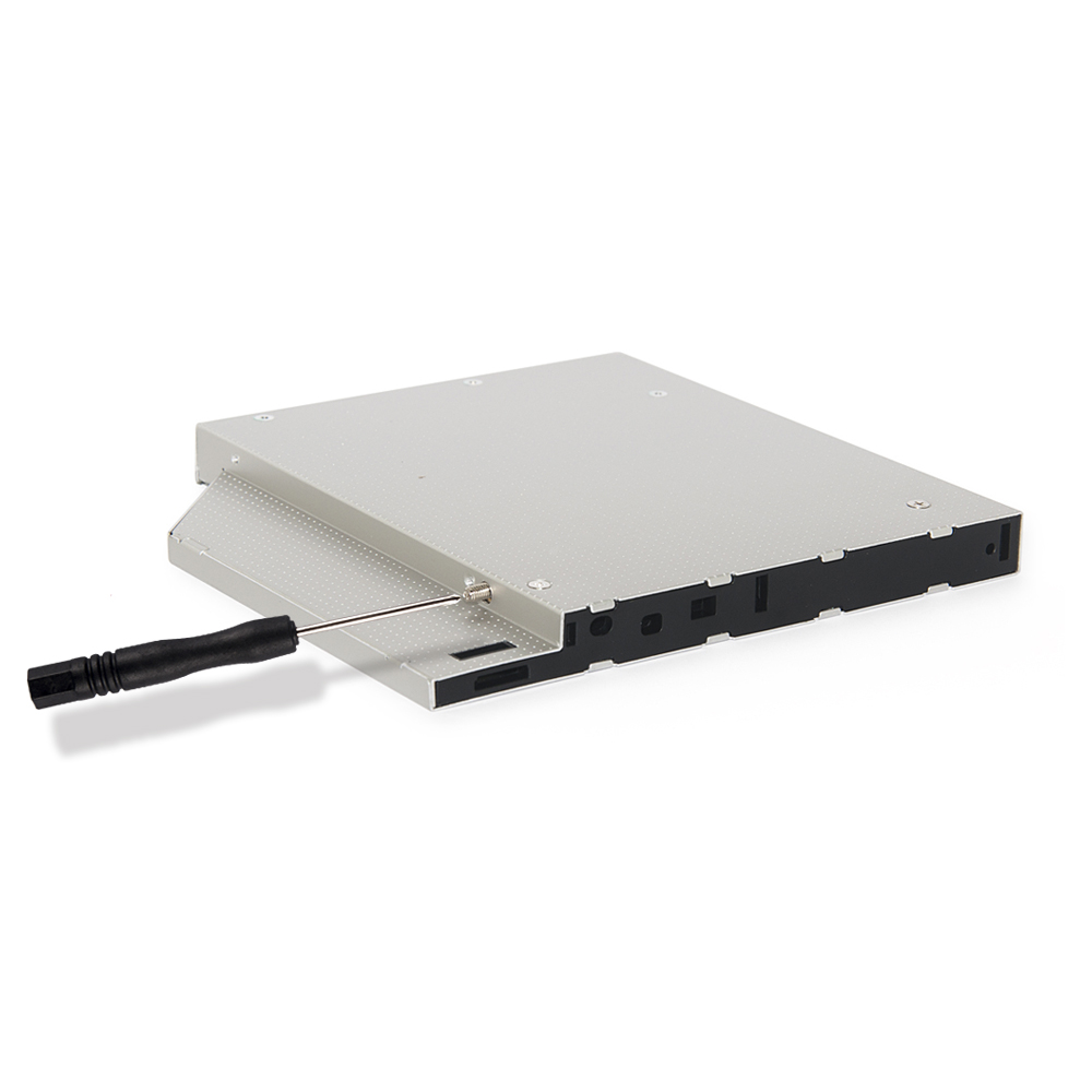 OEM Чекмедже Laptop Caddy 9.5mm SATA/SATA3 2nd hdd/ssd on optical DVD slot