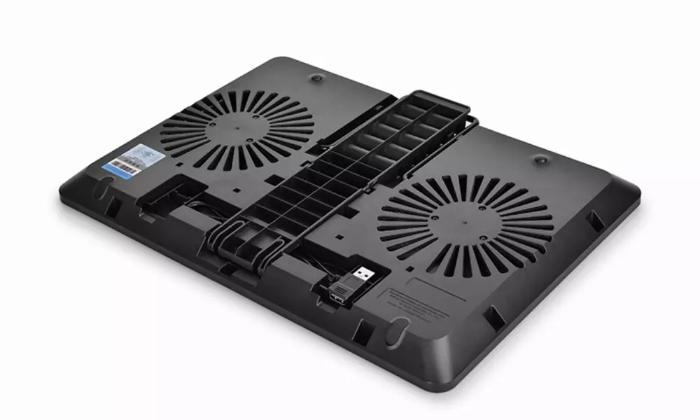 DeepCool Охладител за лаптоп Notebook Cooler U-PAL 15.6" USB3.0 - Black