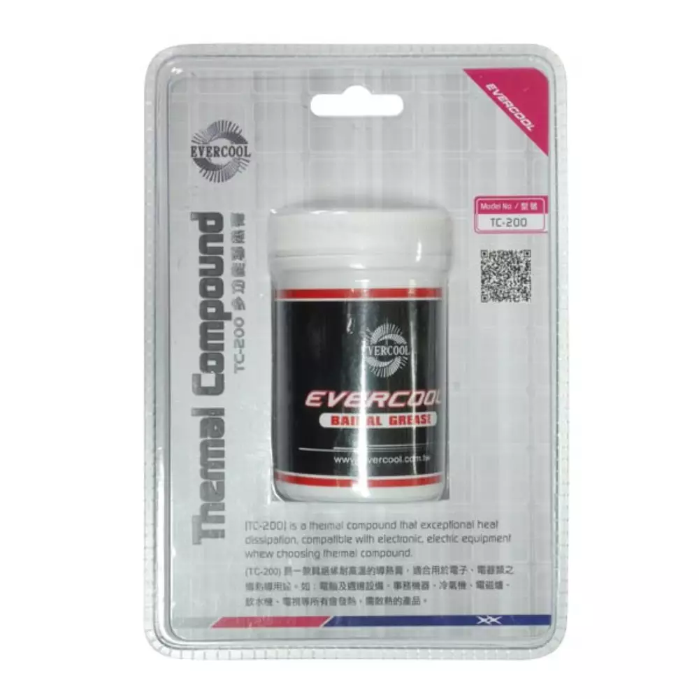 Термо паста Evercool TC-200 Thermal Compound HIGH Performance - 200g 