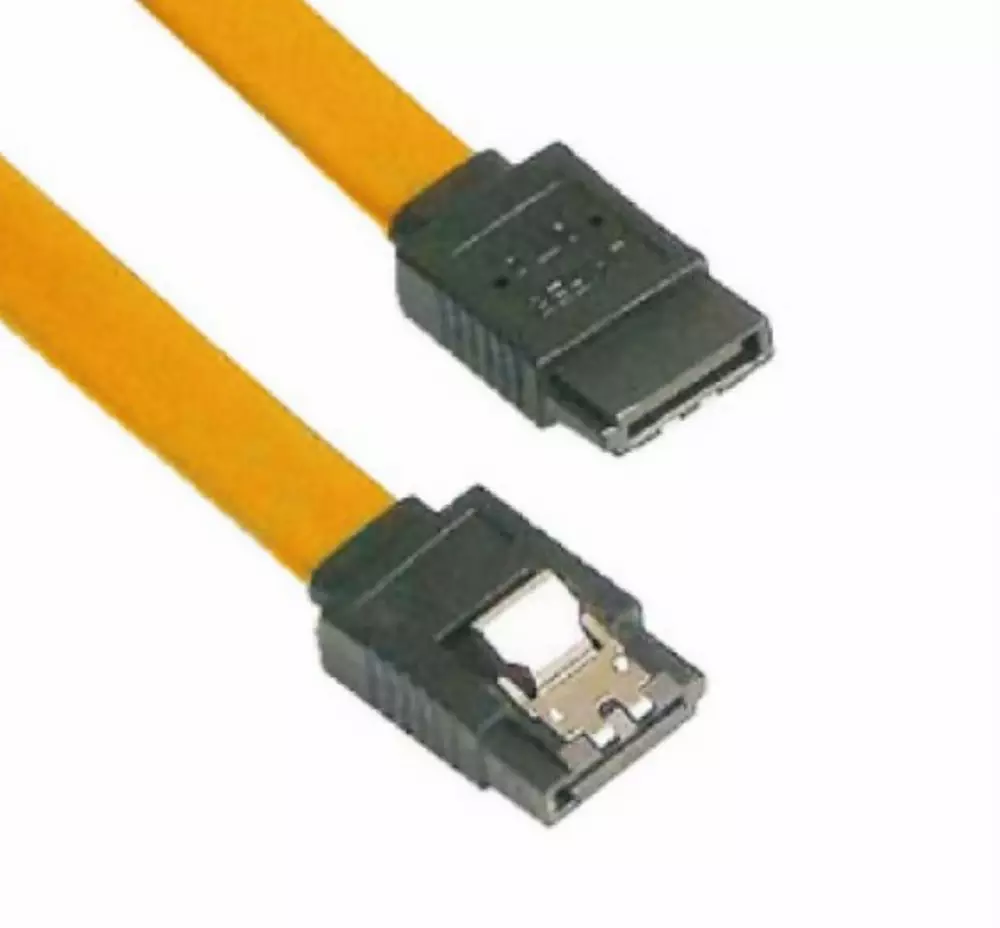 VCom Καλώδιο SATA Cable W/Lock - CH302-Y 0.45m