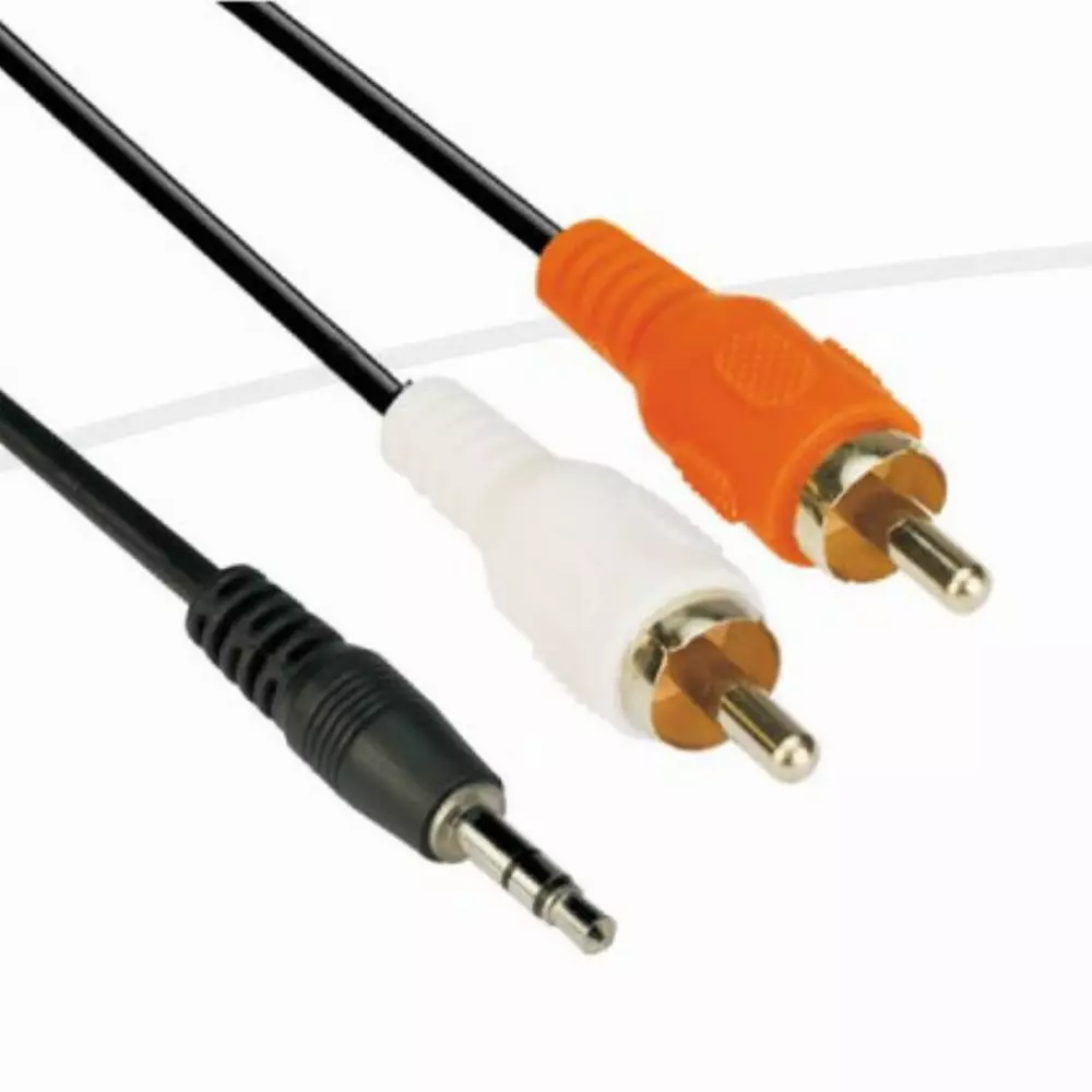 VCom 3.5mm Stereo M / 2x RCA M Audio Cable - CV212-3m