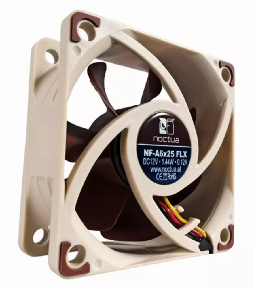 Вентилатор Noctua 60x60x25mm 3000/2400/1600rpm NF-A6x25 FLX