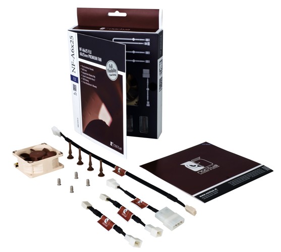 Вентилятор Noctua 60x60x25mm 3000/2400/1600rpm NF-A6x25 FLX