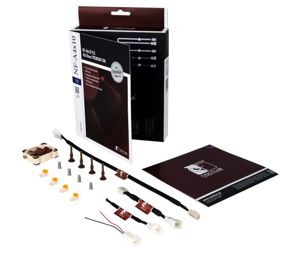 Вентилатор Noctua 40x40x10 4500/3700rpm NF-A4x10 FLX
