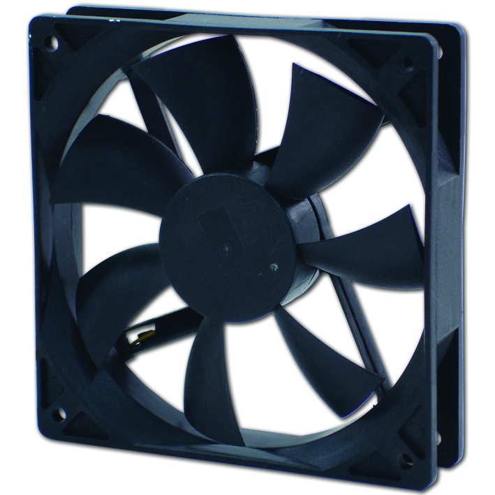 Ventilateur Evercool 120x120x25 Ball Bearing 2000rpm EC12025M12CA