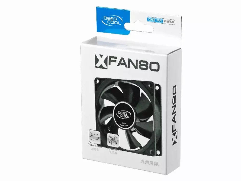 Вентилатор DeepCool 80mm Xfan 80 - 1800rpm