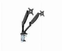 Makki Стойка за два монитора Monitor Mount - GL502  Aluminuim Black - 2 Monitors, Gas Lifters - MA-GL502-BK