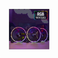 Комплект вентилатори AeroCool 3-in-1 3x120mm - ECLIPSE 12 Pro - Addressable RGB with Hub, Remote - ACF3-EL10217.12