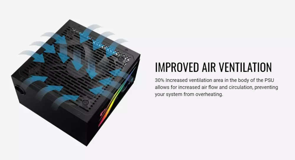 Захранване AeroCool LUX RGB 650W 80+ Bronze PSU