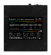 Захранване AeroCool LUX RGB 550W 80+ Bronze PSU