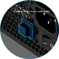 Захранване AeroCool LUX RGB 550W 80+ Bronze PSU