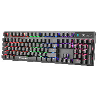 Геймърска механична клавиатура Xtrike ME GK-980 RGB - Blue суичове