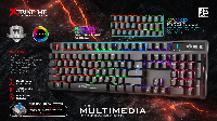 Геймърска механична клавиатура Xtrike ME GK-980 RGB - Blue суичове