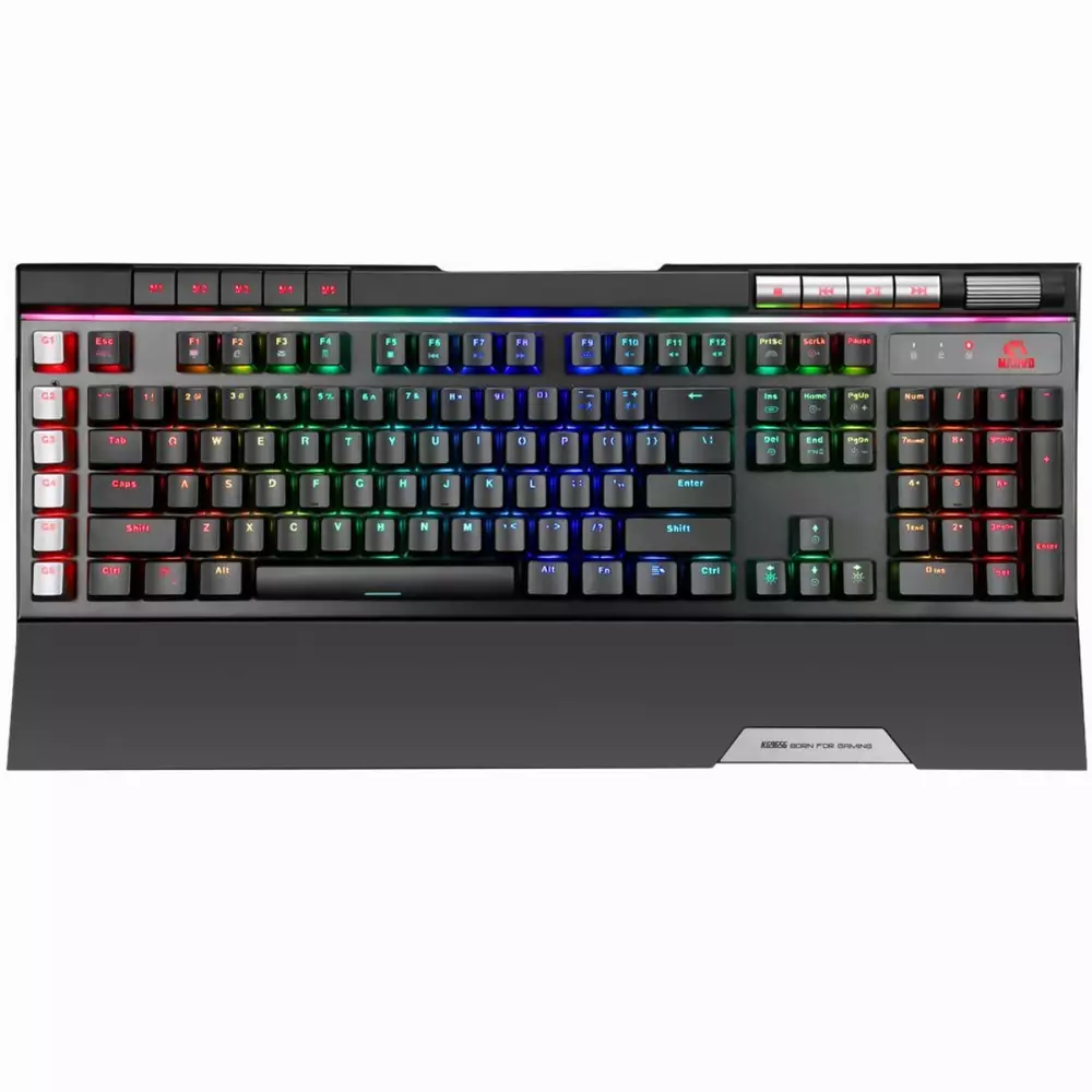 Геймърска механична клавиатура MARVO Pro KG965G RGB - Blue суичове - MARVO-PRO-KG965G 