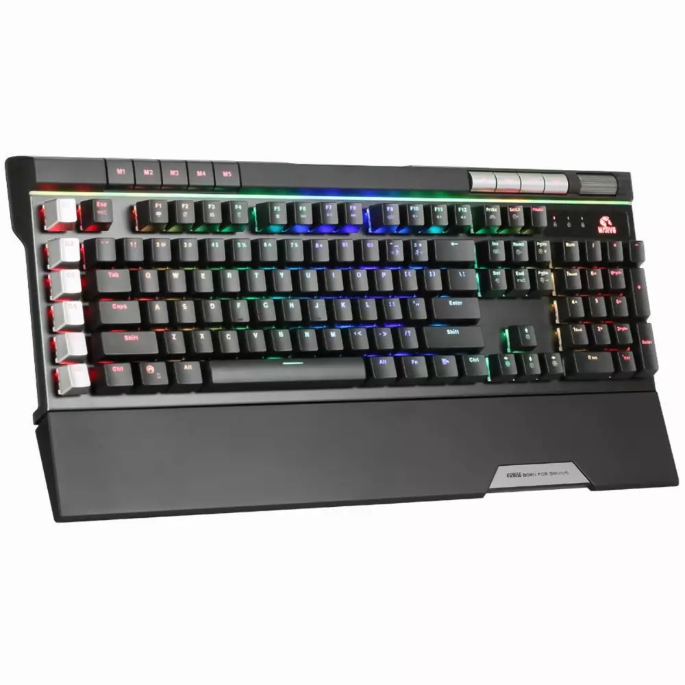 Геймърска механична клавиатура MARVO Pro KG965G RGB - Blue суичове - MARVO-PRO-KG965G 