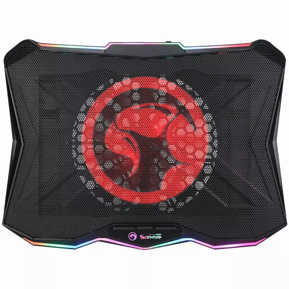 Marvo Охладител за лаптоп Gaming Notebook Cooler 17" RGB - MARVO-FN-40